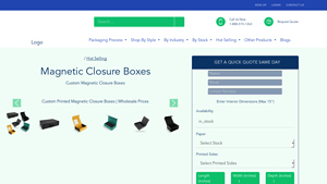EZ Custom Boxes - Magnetic Closure Boxes