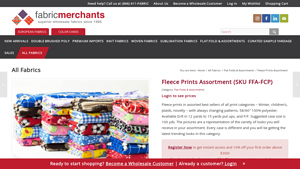 Fabric Merchants - Fleece Prints Assortment