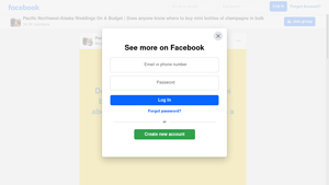 Facebook - Mini Champagne Bottles