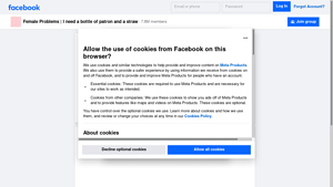 Facebook - Bottle of Patron and a Straw
