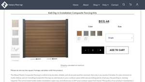 Factory Floorings - Composite Fencing