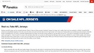 Fanatics - Discount NFL Jerseys
