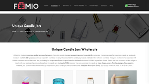 FEEMIO - Custom Candle Jars