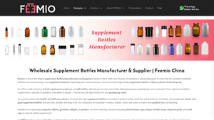 Feemio - Wholesale Supplement Bottles