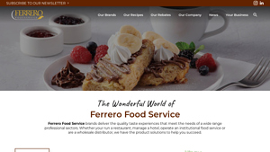 Ferrero - Nutella & Butterfinger Products