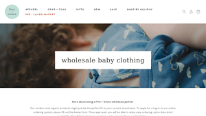 Finn + Emma - Organic Baby Clothing and Non-Toxic Toys