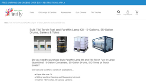 Firefly Fuel - Bulk Lamp Oil & Tiki Torch Fuel