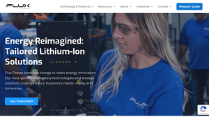 Flux Power - Lithium-Ion Batteries for Industrial Equipment