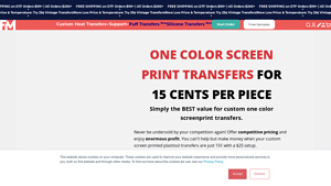 FM Expressions - One Color Screen Print Transfers