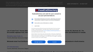 Asian Food Directory - Wholesale Distributors & Importers in Canada
