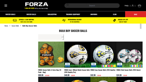 FORZA - Bulk Soccer Balls