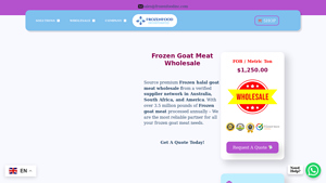 Frozen Food Inc - Premium Halal Frozen Goat Meat