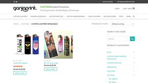 Ganja Print - Custom Lighters