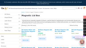 GeoToBox - Magnetic Lid Boxes