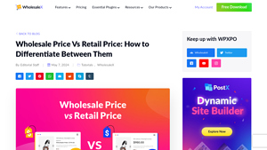 WholesaleX - Key Features and Essential Plugins
