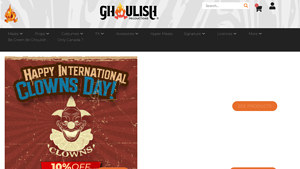 Ghoulish Productions - High-Quality Masks and Costumes