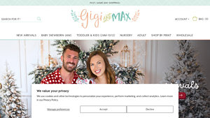 Gigi and Max - Soft Bamboo Baby Clothing