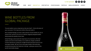 Global Package - Elegant Light Line™ Wine Bottles
