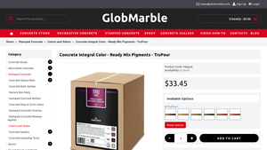 GlobMarble - Integral Color Concrete Pigments