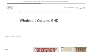 Glory Home Design - Adele Curtain Panel
