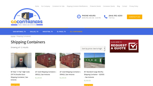 GoContainers - High Cube & Standard Shipping Containers
