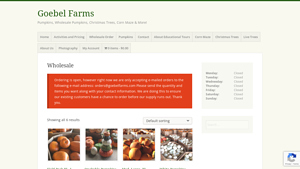 Goebel Farms - Specialty Pumpkins and Gourds