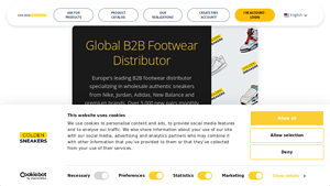 Golden Sneakers - Authentic Sneakers