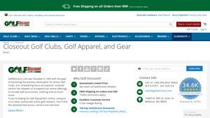 Golf Discount - Closeout Golf Clubs and Gear