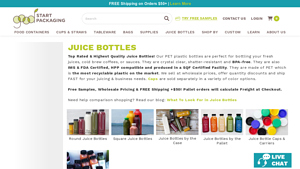 Good Start Packaging - PET Plastic Juice Bottles