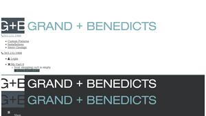 Grand Benedicts - Hand-held Shopping Baskets