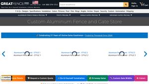 Great Fence - Aluminum Fences & Gates