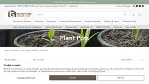 Greenhouse Megastore - Plant Pots & Nursery Pots