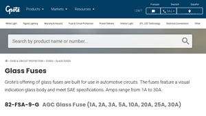 Grote - Glass Fuses for Automotive Circuits