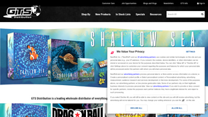 GTS Distribution - Shallow Sea & Dragon Ball Super Card Game