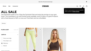 Gymshark - Discounted Gym Apparel