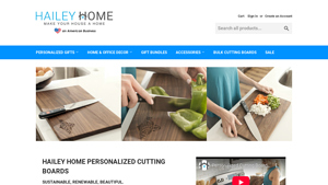 Hailey Home - Personalized Cutting Boards