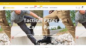 HARDLAND - Men's Casual Army Big Pockets Cargo Pants