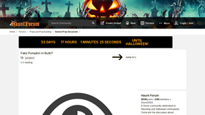 Haunt Forum - Bulk Hollow Pumpkins for Fall Festivals