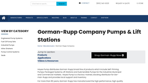Gorman-Rupp - Self-Priming Pumps