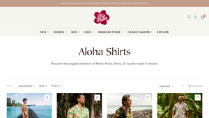 Hilo Hattie - Hawaiian Aloha Shirts