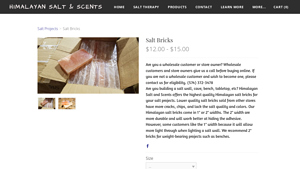 Himalayan Salt and Scents - Himalayan Salt Bricks