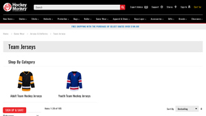 Hockey Monkey - Customizable Team Hockey Jerseys