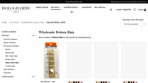 Hologramme Paris - Italian Wool Hats