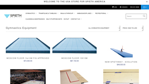 Spieth America - Gymnastics Equipment