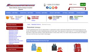 Homegrown Sporting Goods - Custom Basketball Jerseys