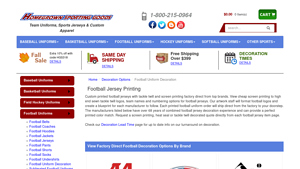 Homegrown Sporting Goods - Custom Printed Football Jerseys