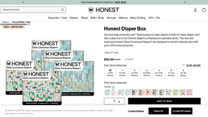 Honest - Honest Diaper Box