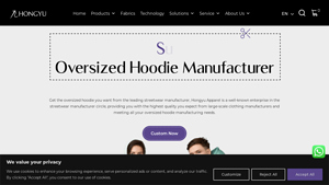 Hongyu Apparel - Oversized Hoodies