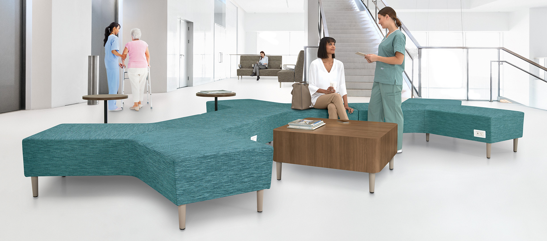 A stock image illustrating hospital furniture manufacturers concepts