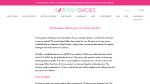 Hot Miami Shoes - Ladies' Wholesale Footwear